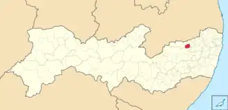 Kaart van Frei Miguelinho