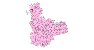 Kaart van Urones de Castroponce