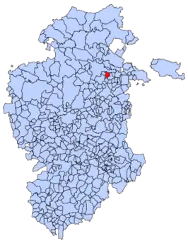 Kaart van Quintanaélez