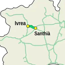 Diramazione Ivrea - Santhià