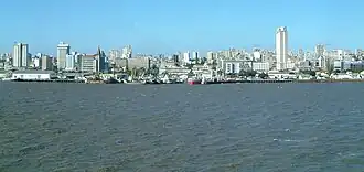 Maputo, de hoofdstad van Mozambique.