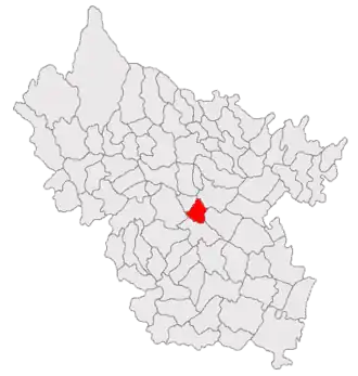 Kaart van Mărăcineni