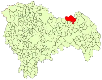 Kaart van Maranchón