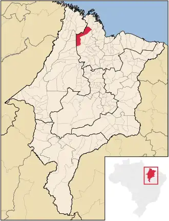 Kaart van Santa Helena