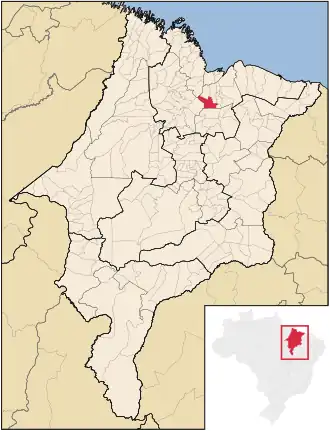 Kaart van Santa Rita