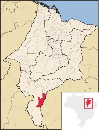 Kaart van Tasso Fragoso