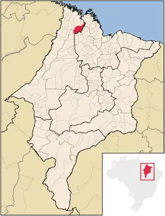 Kaart van Turilândia