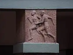 reliëf marathonlopers