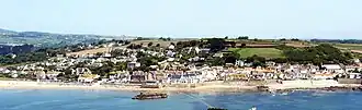 Gezicht op Marazion