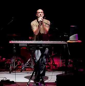 Marc Cohn tijdens een optreden in Saratoga, New York