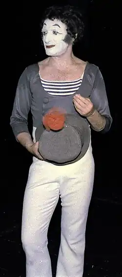 Marcel Marceau in 1977