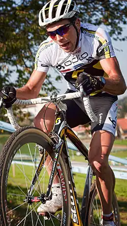 Marcel Wildhaber uitkomend voor het team