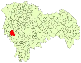 Kaart van Marchamalo