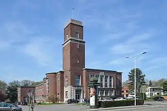 Voormalig gemeentehuis van Marcinelle, ingehuldigd in 1963