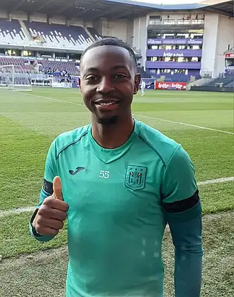 Marco Kana bij RSC Anderlecht in 2025