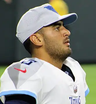 Marcus Mariota in 2018