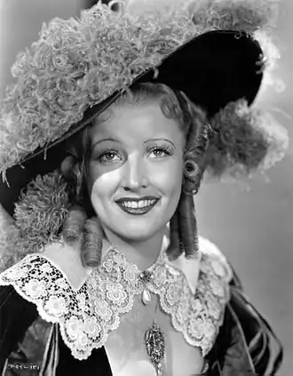 Margot Grahame als Milady de Winter (1935)