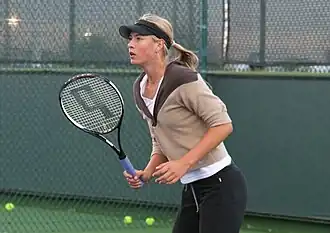 Winnares in het enkelspel, Maria Sjarapova