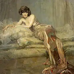 Dame in grijs (Maria Melato)