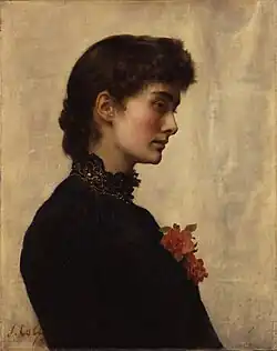 Portret van Marian Collier, 1883, National Portrait Gallery, Londen
