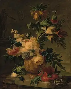 Vaas met bloemen. Collectie Boijmans Van Beuningen.