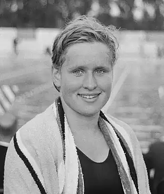 In Haarlem tijdens een selectiewedstrijd voor de Olympische Spelen van 1960