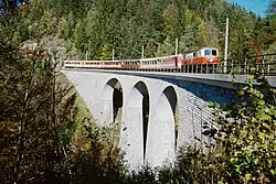 Saugrabenviaduct nabij Annaberg.