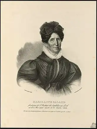Marie-Anne Calame door Charles-Rodolphe Weibel-Comtesse.
