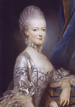 Marie Antoinette op veertienjarige leeftijd, 1769