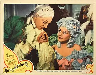 Lobbycard van de film Marie Antoinette