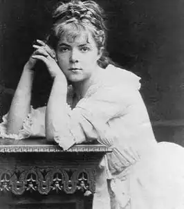 Portret van Marie Bashkirtseff, ca. 1882