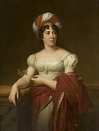Madame de Staël door Marie Eléonore Godefroid
