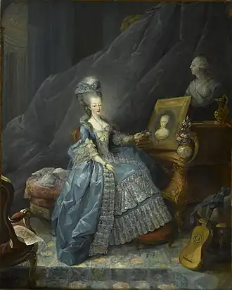 Prinses Maria Theresia van Savoye, portret Jean-Baptiste André Gautier-Dagoty