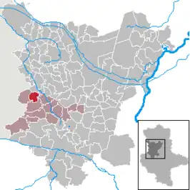 Kaart van Marienborn