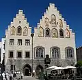 Stadhuis van Wasserburg (1459; in 1915 gerenoveerd)
