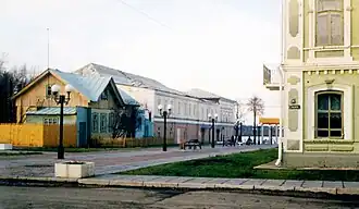 De 'Arbat' (wandelpromenade) van 'Marposad' in het centrum