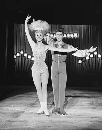 Marika Kilius and Hans-Jürgen Bäumler in 1964