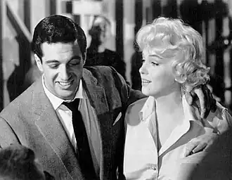 Frankie Vaughn en Marilyn Monroe in Let's Make Love