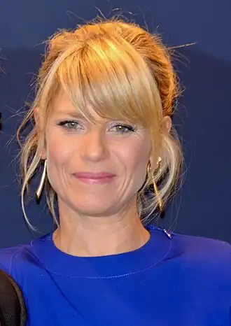 Marina Foïs bij de Césaruitreiking 2017