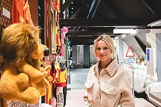 Marion Rousse in KOERS. Museum van de Wielersport in Roeselare.