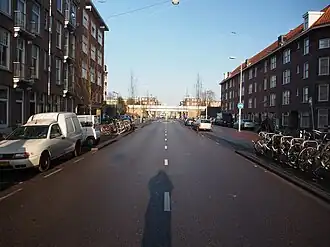 Maritzstraat vanaf Krugerplein (januari 2017)