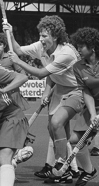 Marjolein Bolhuis-Eijsvogel in 1986