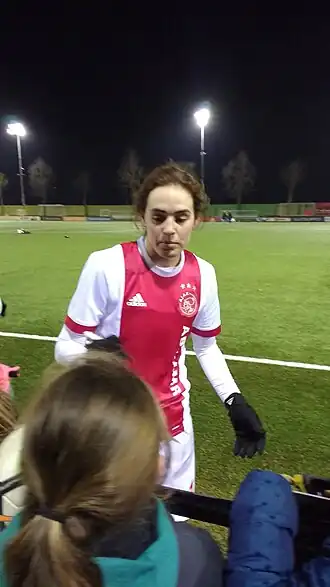 Van den Bighelaar namens Ajax (2018)