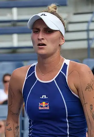 Winnares in het enkelspel, Markéta Vondroušová