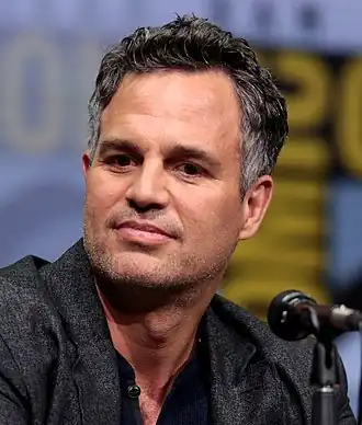 Ruffalo tijdens de San Diego Comic-Con in 2017