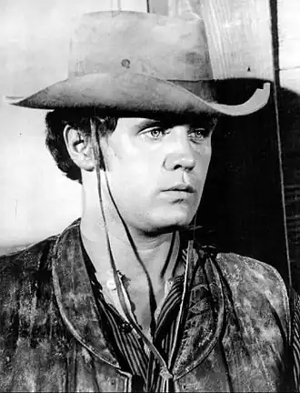 Mark Slade in High Chaparral in 1968