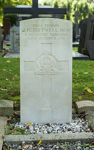Graf van J.H. Birtwell