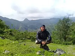 Uitzicht op het berggebied rondom Kefamenanu.