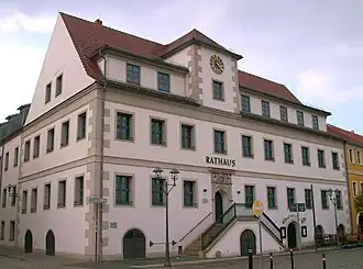 Stadhuis (1680) in Hoyerswerda