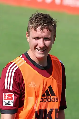 Mendler in 2013 als speler van 1. FC Nürnberg